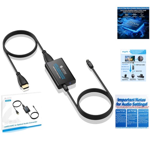 Plug play earc arc to - play, earc/arc