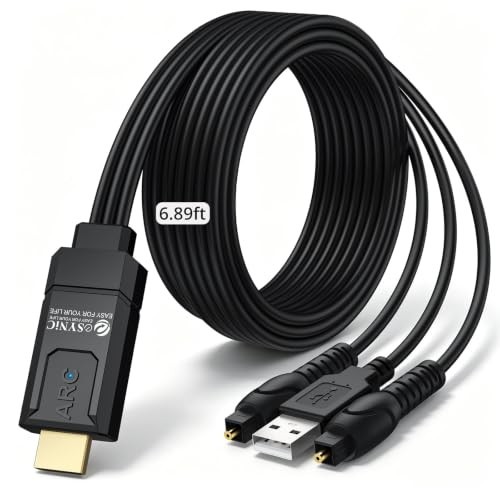 Dual optical audio - audio, cable