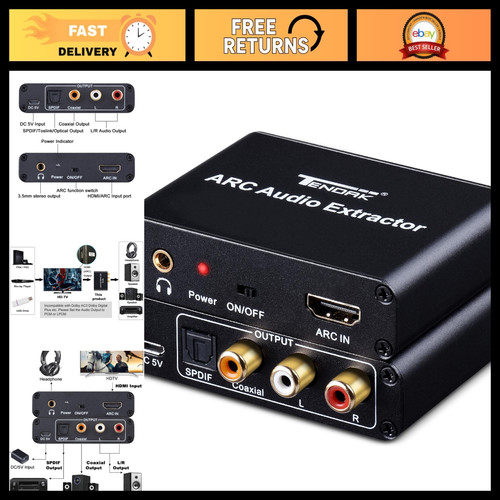 Hdmi arc audio - hdmi, extractor