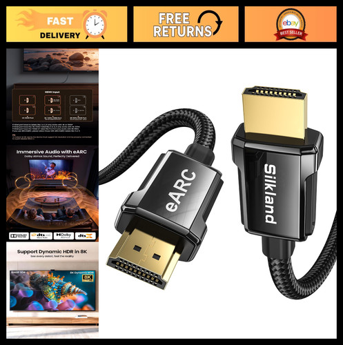 Hdmi cable 6 6ft - 2.1, for